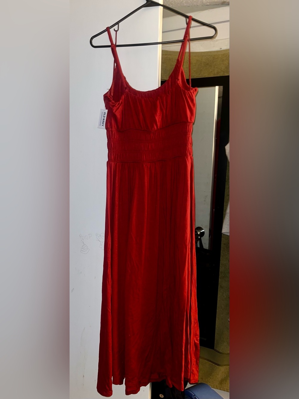 Old navy midi dress- Red NWT